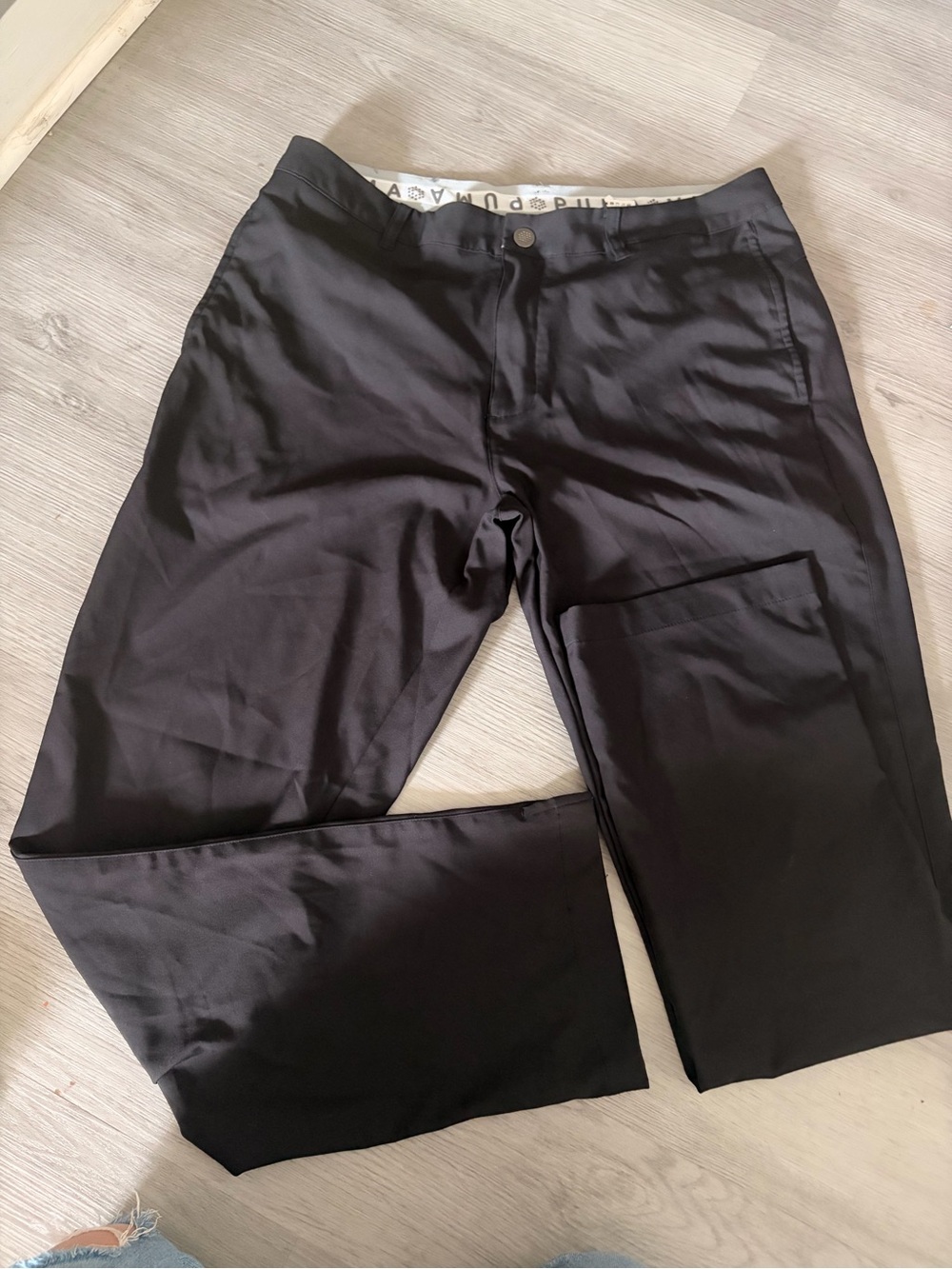 Puma Men's Black Chino Pants